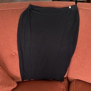 Asos Black Stretchy Pencil Skirt 🦋